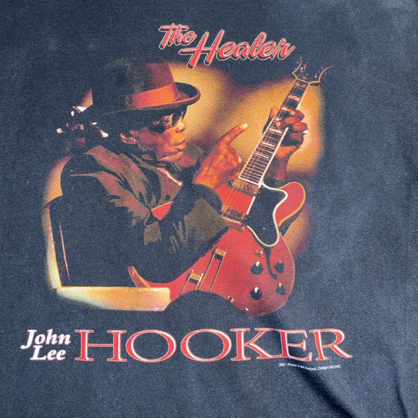 John Lee Hooker (1995) – The Healer Vintage T-Shirt (Large)