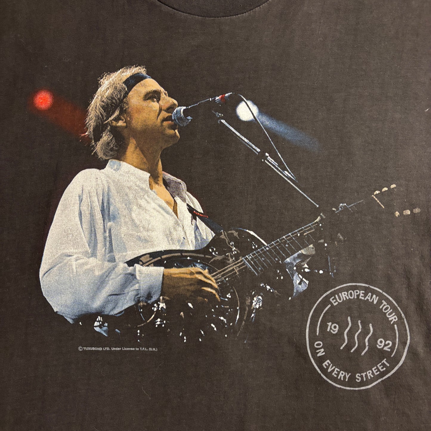Dire Straits — “European Tour” Tee (1992) — XL (Fits L)