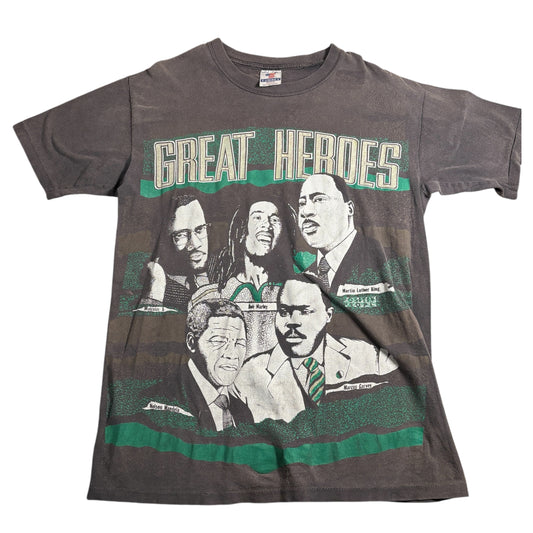 Great Heroes — “Black History” Tee (1995) — XL