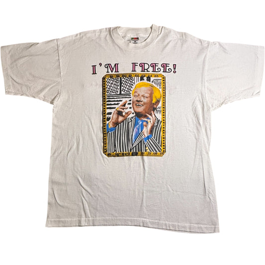 John Inman (1990s) – “I’m Free!” Mr. Humphries Comedy Tee (Large)